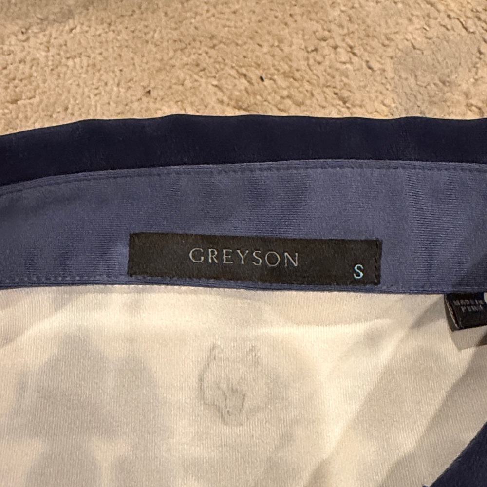 Greyson
Shibori Polo Maltese Blue size S in like new condition - Picture 3 of 9